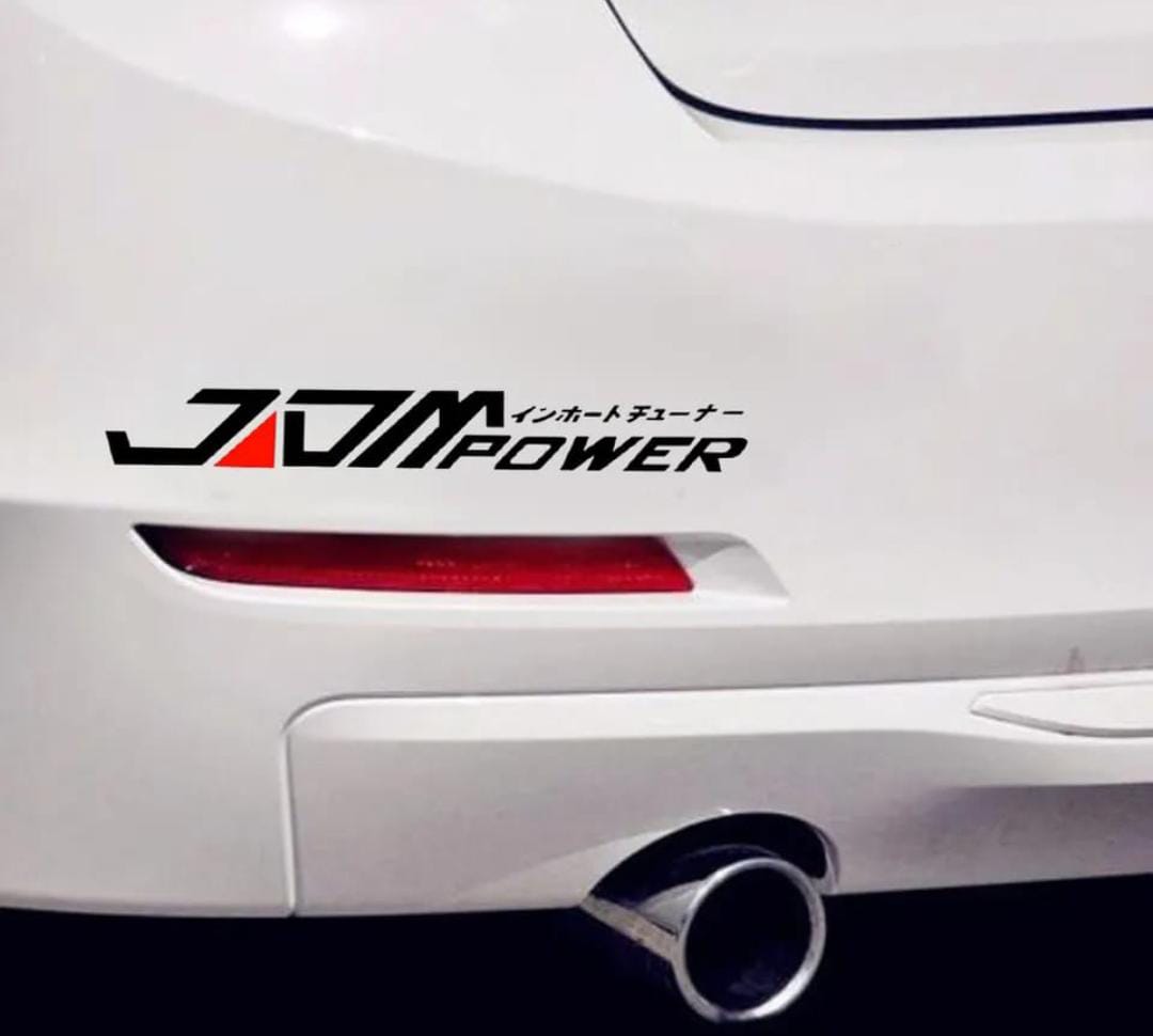JDM POWER Pegatina