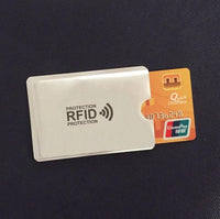 Tarjetero Anti RFID - Bloqueo de lector (5 piezas)