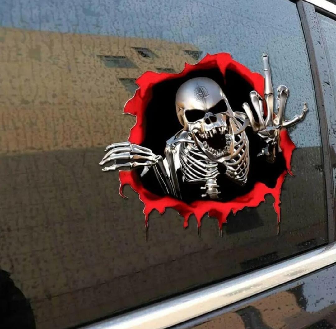 Calavera Tapa Combustible