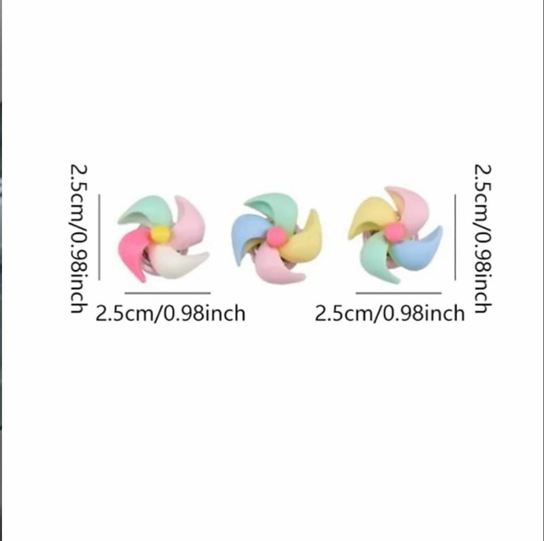 Flores movimiento 6pcs