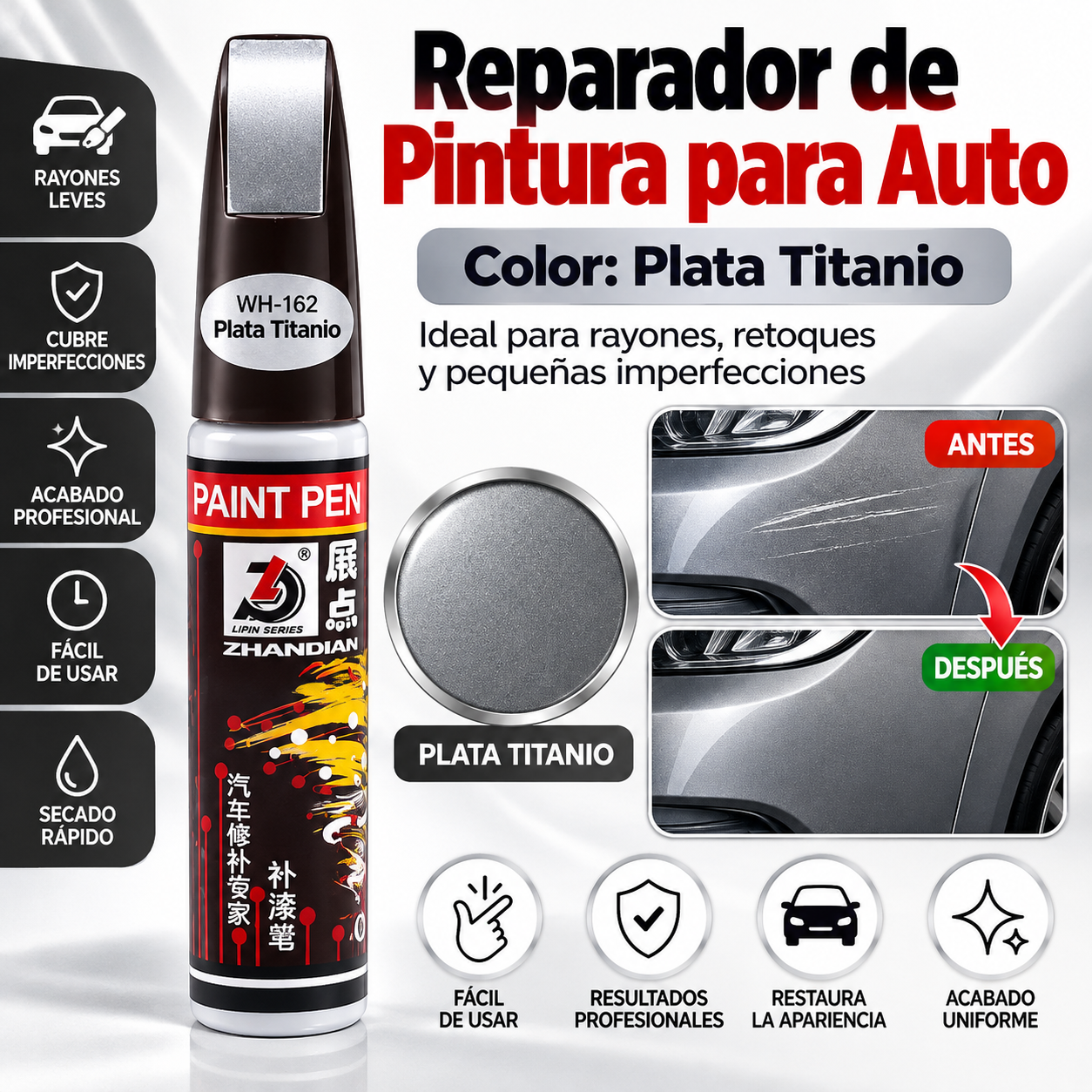Reparacion de pintura resistente al agua