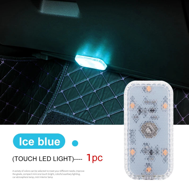 Luz LED Táctil Recargable para Auto – Mini e Inalámbrica