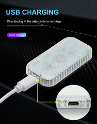 Luz LED Táctil Recargable para Auto – Mini e Inalámbrica