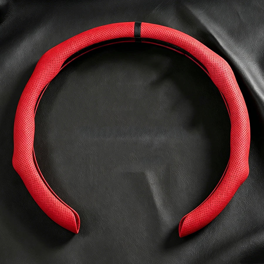 2026 NEW NAPPA Car Steering Wheel Cover Booster Cover For Ford Mustang S197 S650 Diameter 38cm Breathable Non-slip Accessories