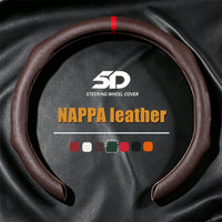 2026 NEW NAPPA Car Steering Wheel Cover Booster Cover For Ford Mustang S197 S650 Diameter 38cm Breathable Non-slip Accessories