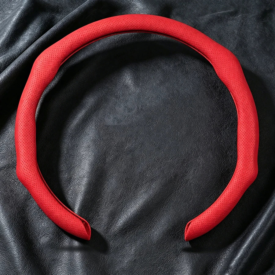 2026 NEW NAPPA Car Steering Wheel Cover Booster Cover For Ford Mustang S197 S650 Diameter 38cm Breathable Non-slip Accessories