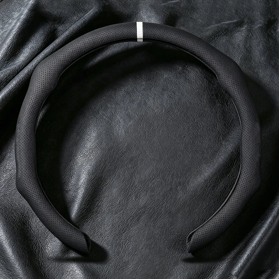 2026 NEW NAPPA Car Steering Wheel Cover Booster Cover For Ford Mustang S197 S650 Diameter 38cm Breathable Non-slip Accessories