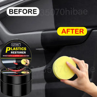 Restaurador de Plásticos para Auto – Efecto Negro Brillante