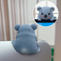 Cute Screen Ornaments Monitors Easy-Lying Animal Ornaments Car Navigator Screen Ornaments Computer TV Monitors Animal Ornaments