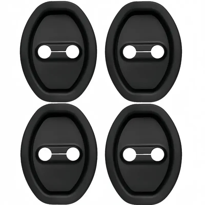 4PCS General Motors Door Lock Rubber Sleeve Protective Pad Door Shock Absorption Buffer Anti-collision Paste