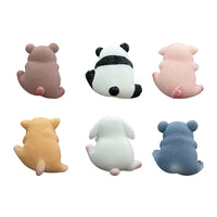 Cute Screen Ornaments Monitors Easy-Lying Animal Ornaments Car Navigator Screen Ornaments Computer TV Monitors Animal Ornaments