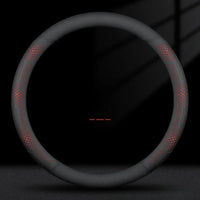 O/D Type Nappa Leather Car Steering Wheel Cover Universal Steering Wheel Cover Steering Wheel Accessories Anti Slip Handle Cover