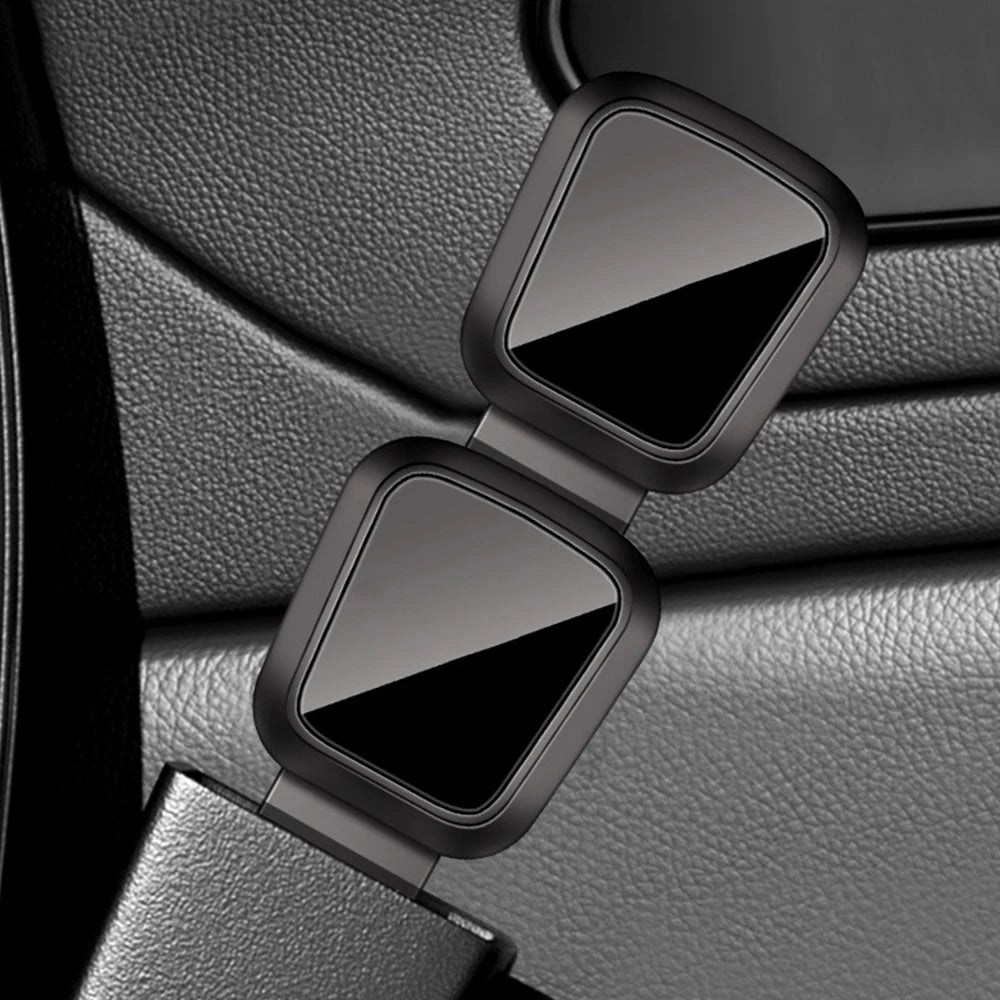 2PCS Car Seat Belt Clip Extender Safety Buckle for Tesla Porsche Thick Insert Socket Lock Buckle Plug - Automotive Safety