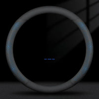 O/D Type Nappa Leather Car Steering Wheel Cover Universal Steering Wheel Cover Steering Wheel Accessories Anti Slip Handle Cover