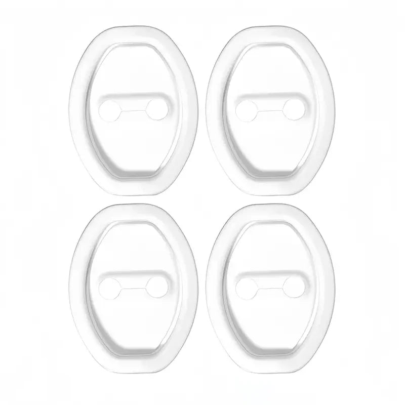 4PCS General Motors Door Lock Rubber Sleeve Protective Pad Door Shock Absorption Buffer Anti-collision Paste