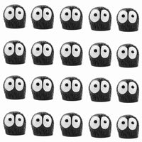 5/10/20PCS Cute Black Elf Car Interior Decoration Funny Auto Center Console Rearview Mirror Ornaments For Car Accessories
