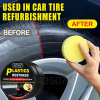 Restaurador de Plásticos para Auto – Efecto Negro Brillante