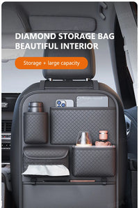 Organizador Premium para Respaldo de Auto