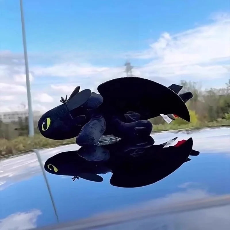 Dragon tamer anime peripheral toothless doll cute skylight pendant motorcycle helmet decoration flying dragon