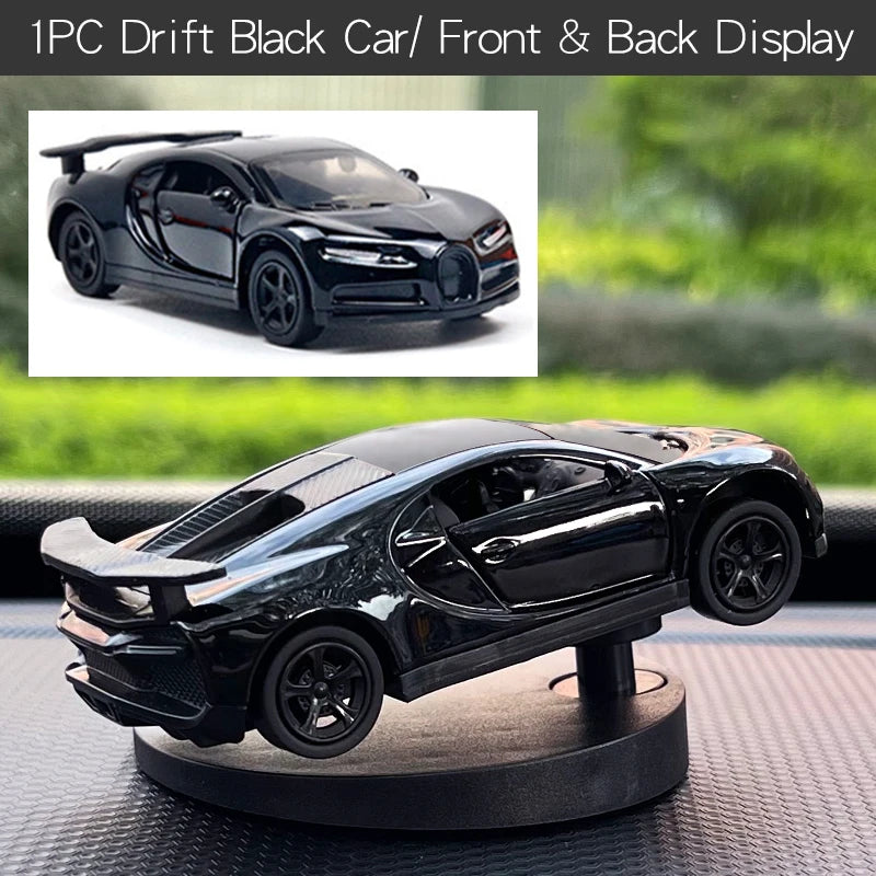Drift race car ornaments dashboard model sway swing turn cool fun sports racing interior accessories decor items decorations men
