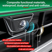 2/4pcs Car Camera Lens Protective Cover 360 Panoramic Reversing Camera Lens Guards HD Scratch Resistant Modification Accessory