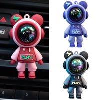 Car Air Outlet Perfume Clips Cartoon Astronaut Air-Conditioning Outlets Aromatherapy Clip Interior Accessories Air-Freshener