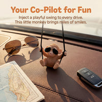 Monito Swing con Lentes para Auto