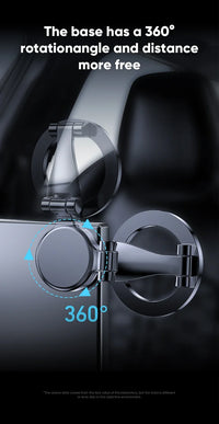Strong Magnetic Cell Phone Holder Car 360° Swivel Adjustable Back Sticker Holder Magsafe for IPhone 15 Samsung Xiaomi Universal
