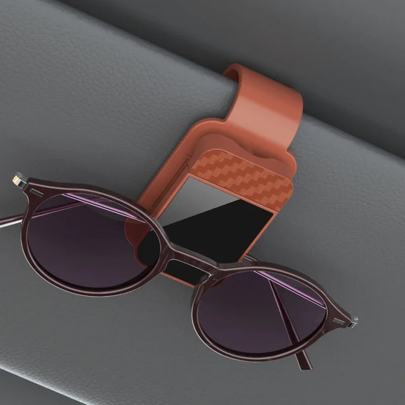 Porta Lentes para Visera de Auto – Soporte con Clip