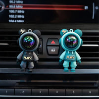 Car Air Outlet Perfume Clips Cartoon Astronaut Air-Conditioning Outlets Aromatherapy Clip Interior Accessories Air-Freshener