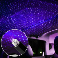 Proyector LED Cielo Estrellado para Auto – Efecto Galaxia USB