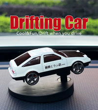 Drift race car ornaments dashboard model sway swing turn cool fun sports racing interior accessories decor items decorations men
