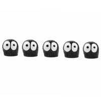 5/10/20PCS Cute Black Elf Car Interior Decoration Funny Auto Center Console Rearview Mirror Ornaments For Car Accessories