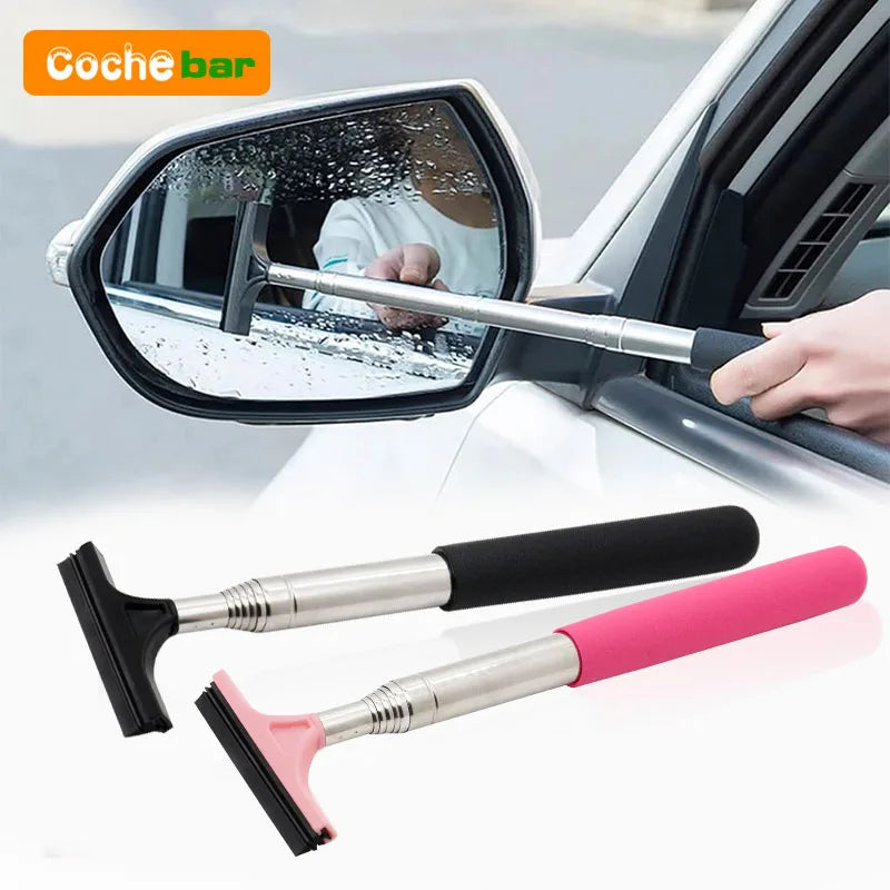 Limpiador Telescópico para Vidrios de Auto – Antiempañante