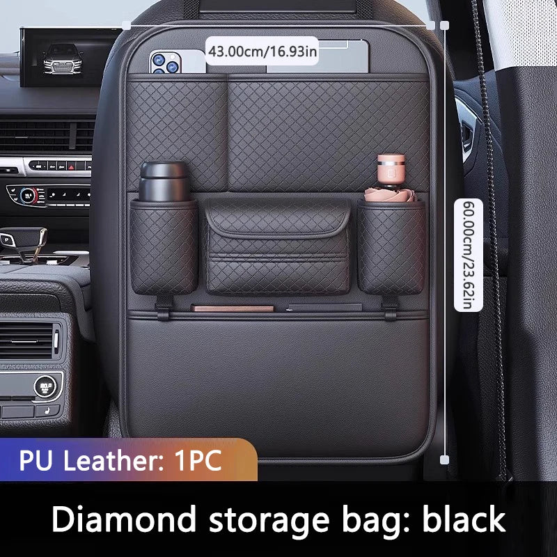 Organizador Premium para Respaldo de Auto