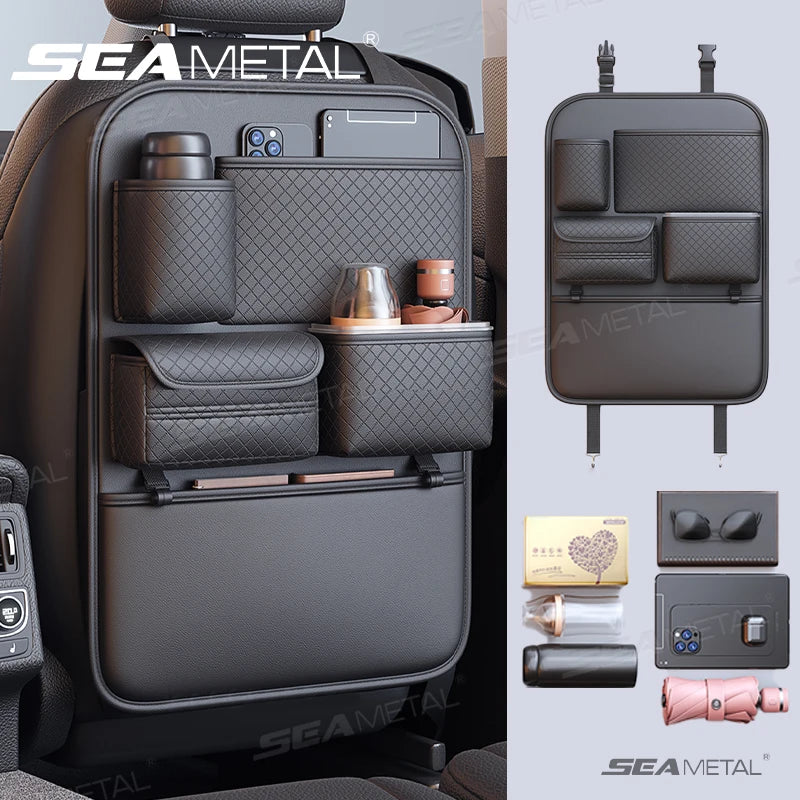 Organizador Premium para Respaldo de Auto