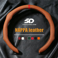 2026 NEW NAPPA Car Steering Wheel Cover Booster Cover For Ford Mustang S197 S650 Diameter 38cm Breathable Non-slip Accessories