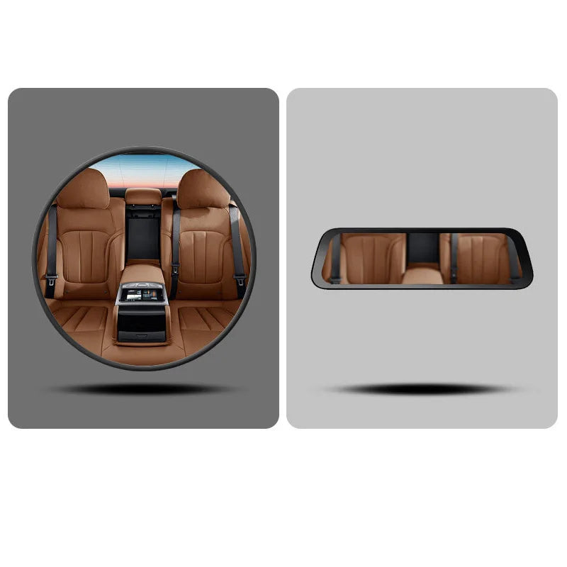 Espejo Auxiliar 360° para Auto – Visión Interior y Punto Ciego