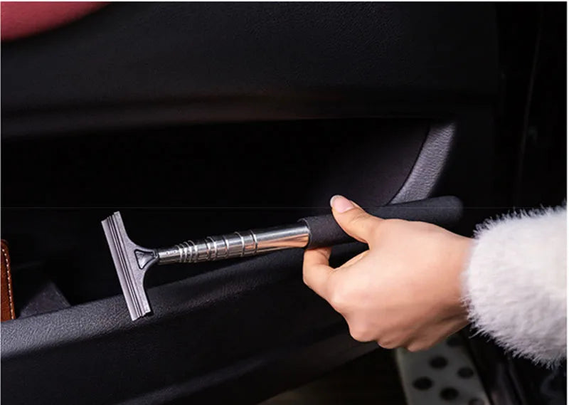 Limpiador Telescópico para Vidrios de Auto – Antiempañante
