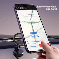 Strong Magnetic Cell Phone Holder Car 360° Swivel Adjustable Back Sticker Holder Magsafe for IPhone 15 Samsung Xiaomi Universal