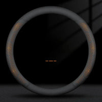 O/D Type Nappa Leather Car Steering Wheel Cover Universal Steering Wheel Cover Steering Wheel Accessories Anti Slip Handle Cover