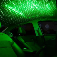 Proyector LED Cielo Estrellado para Auto – Efecto Galaxia USB