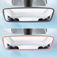 Anti Slip Rearview Mirror Protector Trim Silicone Frame Protection Strip for Tesla Model 3 Y Car Interior Decor Accessories