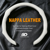 2026 NEW NAPPA Car Steering Wheel Cover Booster Cover For Ford Mustang S197 S650 Diameter 38cm Breathable Non-slip Accessories
