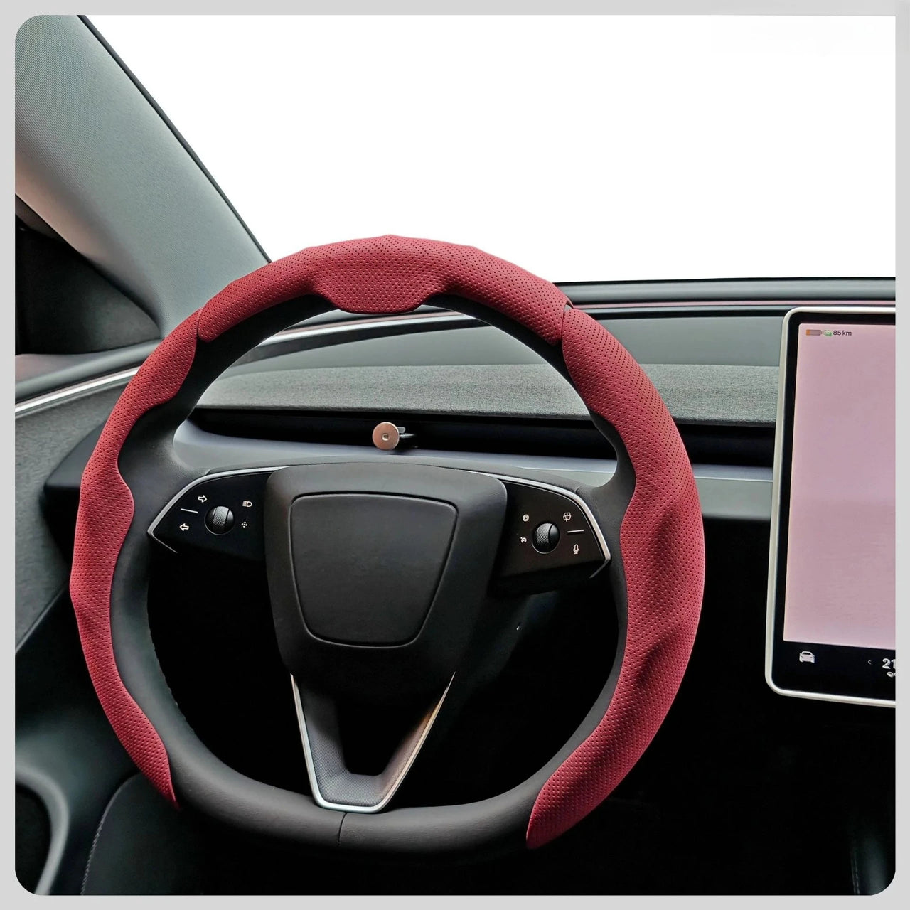 Funda de Volante Cuero Nappa – Antideslizante y Confortable