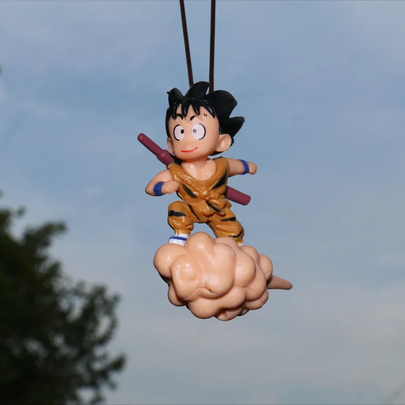 Car Pendant Decoration Anime Son-Goku Torankusu Swing Fragrance Hanging Automotive Interior Rearview Mirror Accessories Voiture
