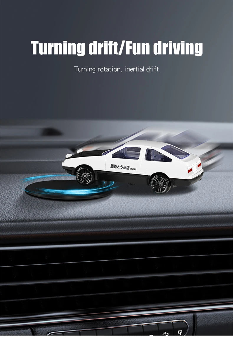 Drift race car ornaments dashboard model sway swing turn cool fun sports racing interior accessories decor items decorations men
