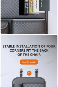 Organizador Premium para Respaldo de Auto