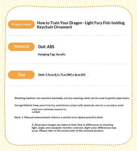 Potdemiel  Cartoon Dragon Glow Pendant Toothless Plush Glowing Keychain Pendant Cartoon Ornament Backpack Charm Gift For Fans