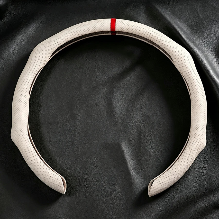 2026 NEW NAPPA Car Steering Wheel Cover Booster Cover For Ford Mustang S197 S650 Diameter 38cm Breathable Non-slip Accessories
